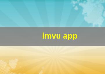 imvu app